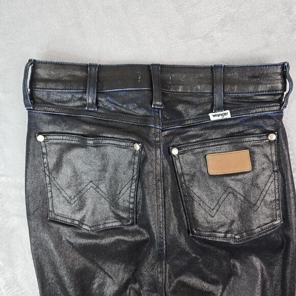 Wrangler Black Straight Leg Jeans - Picture 4 of 11